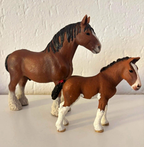 Schleich pferd clydesdale - schleich,