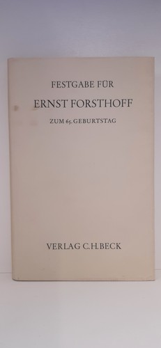 Festgabe für ernst - für,