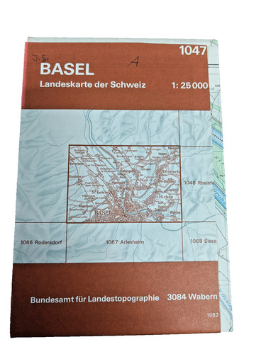 Landeskarte der schweiz 1047 - schweiz,