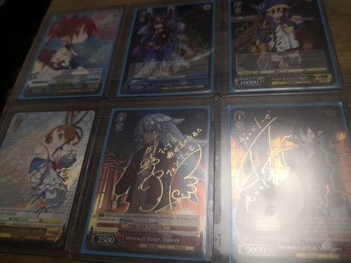 Disgaea signed card - signed,