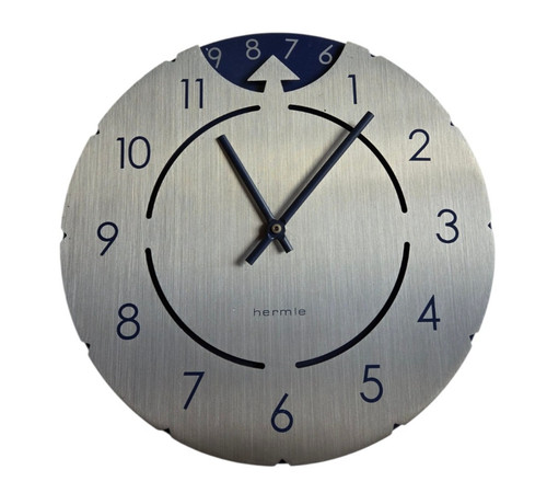 Hermle wanduhr edelstahl - wanduhr,