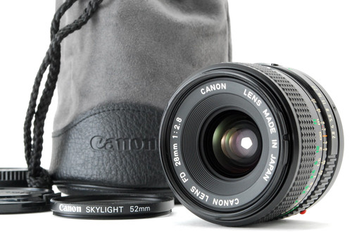 Mint canon new 28mm - canon, fd