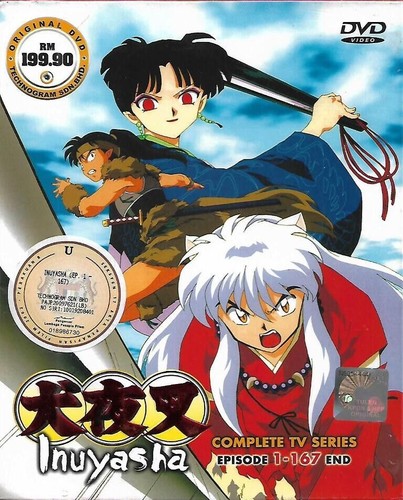 Inuyasha komplette serie - komplette, tv-serie