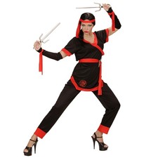 Ninja-Kriegerin Kostüm für