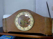Antike Schrank-Tischuhr BEKA mit Big Bang 1940-iger