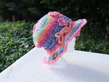 Hut gehäkelt Häkelhut mit