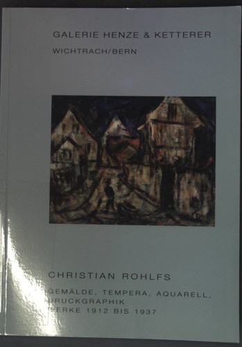 Christian rohlfs gemälde - christian,
