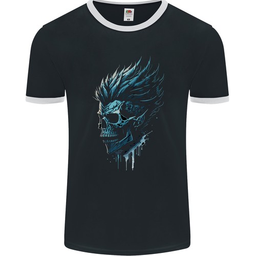 Mohawk skull herren ringer - mohawk,