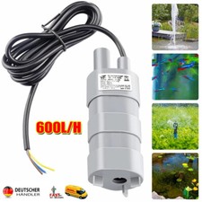 DC Tauchpumpe 12V 600L/H
