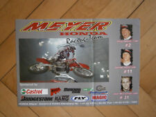 "Meyers Honda Racing Team" Plakat, Poster, D. DeHaan, D. Plotts J. McCormick