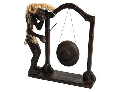 Holzfigur afrika skulptur - holzfigur,