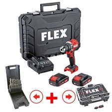 FLEX 18 V Akku-Bohrschrauber DD 2G 18.0-EC LD 2.5 Set im Transportkoffer 519.049