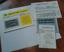 Original Betriebsanleitung Blaupunkt Autoradio Radio ACR 950 - München 350