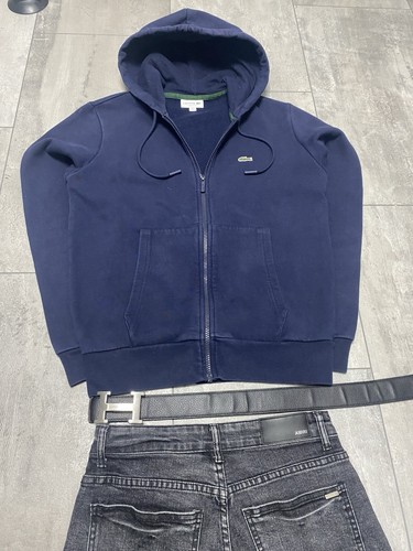 Lacoste zipper blau größe - lacoste,