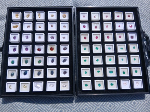Edelstein sammlung koffer - edelstein-sammlung, im
