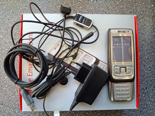 Nokia e65 handy - e65, komplett