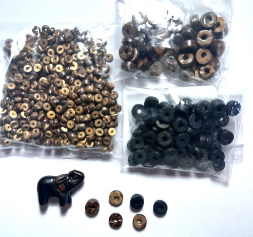 Kokosnussperlen elefant set - elefant,