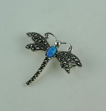 Libelle Brosche  925 Sterling