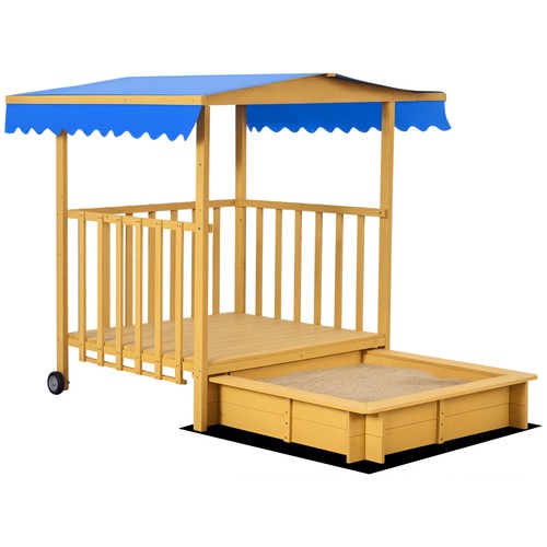 Sandkasten mit dach - mit, dach,