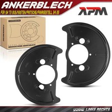 2x Ankerblech Bremsscheibe Vorne für VW T3 Bus/Kasten/Pritsche/Fahrgestell 24 25