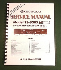 Kenwood 830s service - ts-830s,