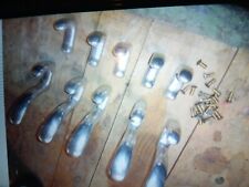 2-fach Wandhaken Garderobe glastisch silberfarben Alu gebraucht