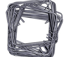 10er Pack 8 mm Geschlossener Bügel Bewehrungsstahl & Drillapparat Baustahl