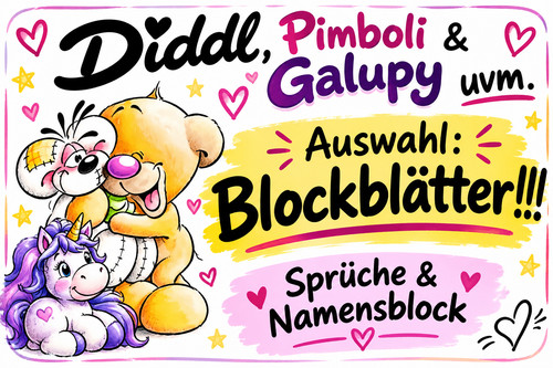✨Auswahl✨Diddl/Pimboli-Spr