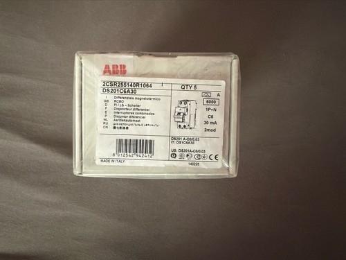 Abb ds201c6a30 schalter - abb, fi/ls