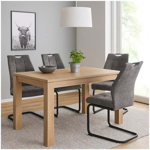 Modernes 4er set hellbraune - modernes,