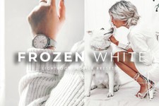 Frozen White, 4 Premium Lightroom Mobile Presets