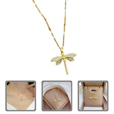  Anhänger Kette Libelle Zierliche Halskette Für Frauen Damenkette