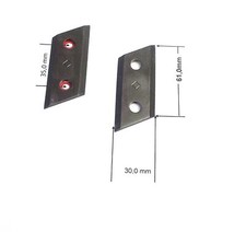 Ziehmesser (2) für ALKO Häcksler ersetzt 325030