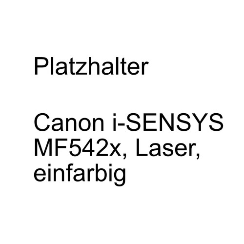 Canon sensys mf542x - i-sensys,