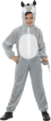 Smiffys wolf kostüm overall - smiffys,