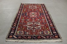 handgeknüpfter alte persisch heriz Teppich 125 x 73 cm top zustand