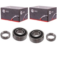 2x A.B.S. RADLAGER-SATZ HINTEN