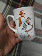 Vintage Glühwein Tasse Weihnachtsmarkt  Köln 2020 Markt der Engel  Cologne Mug