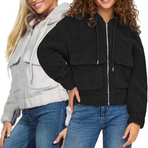 Only damen teddyfleece jacke - only, teddyfleece-jacke