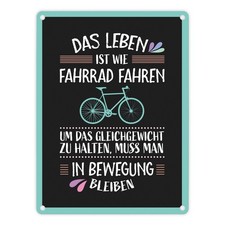 Das Leben ist wie Fahrrad