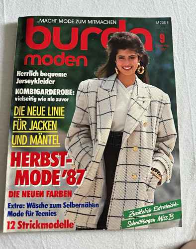 Burda moden september 1987 - 9,