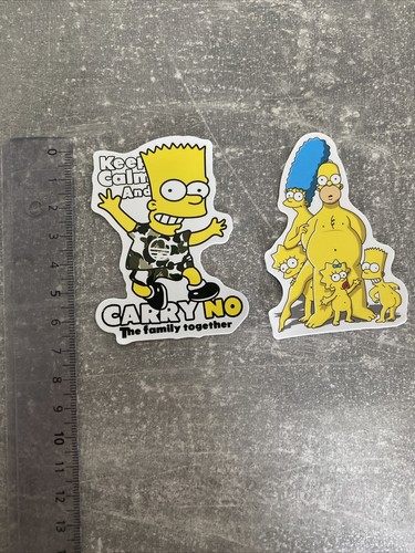 The simpsons sticker - simpsons, aufkleber