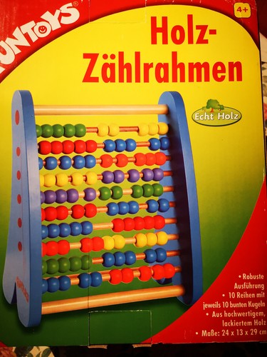 Funtoys holz zählrahmen - funtoys, holz-zählrahmen