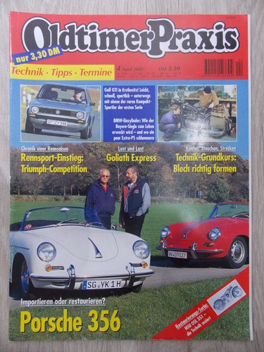 Oldtimer praxis april 2001 - oldtimer,