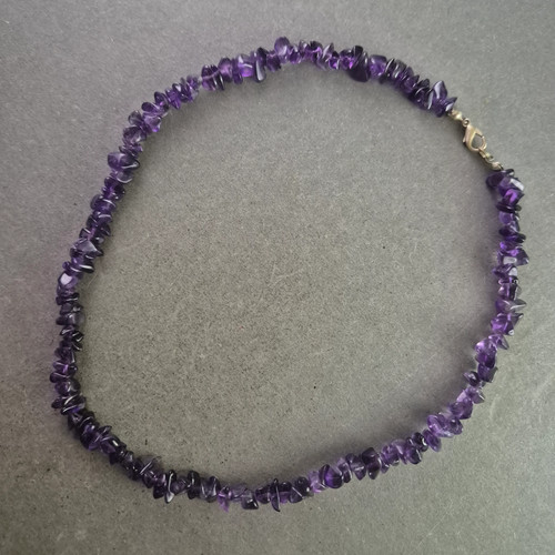 Echte amethyst halskette - echte, –