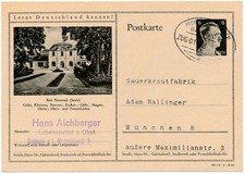 Bild ganzsache mit - mit, zudruck