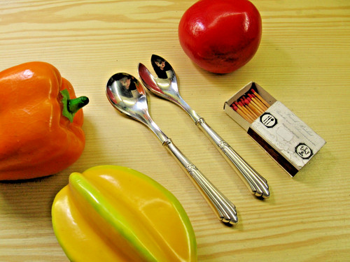 Kleines beilagen salatbesteck - kleines,