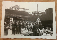 Rostock , 23.8.1941 - Minensuchboot M 204 Indienststellung, Mecklenburg , Marine