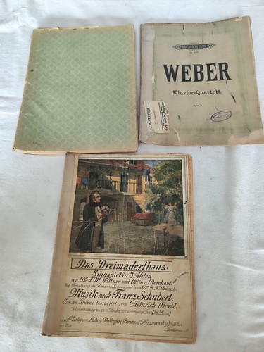 Alte notenbücher als - 3,