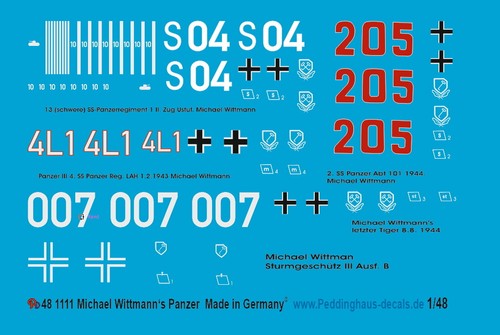 Peddinghaus decals 1111 - peddinghaus-decals,